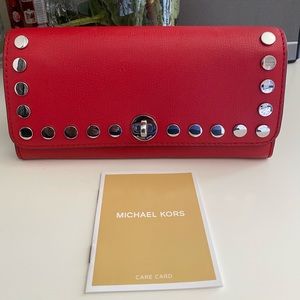 Michael Kors  Red wallet